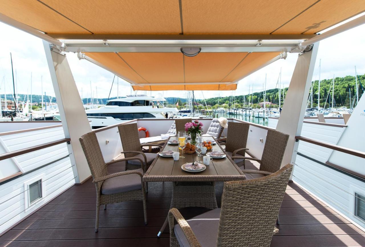 Marina Luxury Houseboat Olive Portoroz Exterior photo